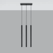 Hanglamp PASTELO 3 zwart