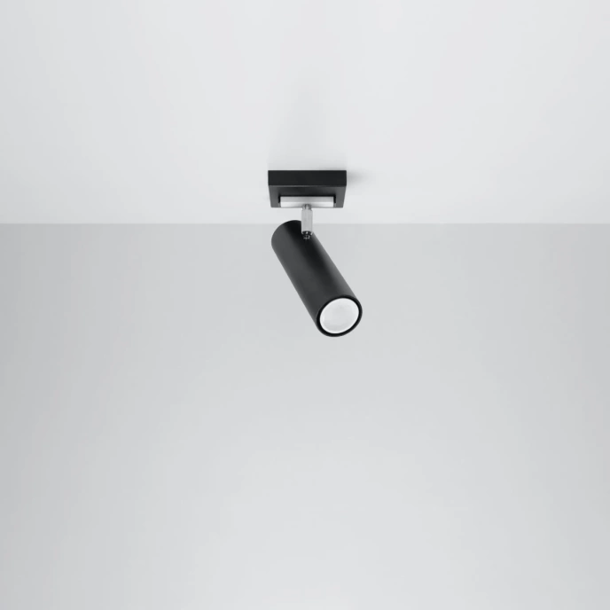 Plafondlamp DIREZIONE 1 zwart