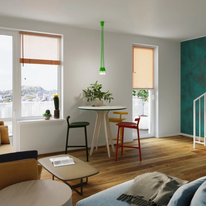 Hanglamp DIEGO 3 groen