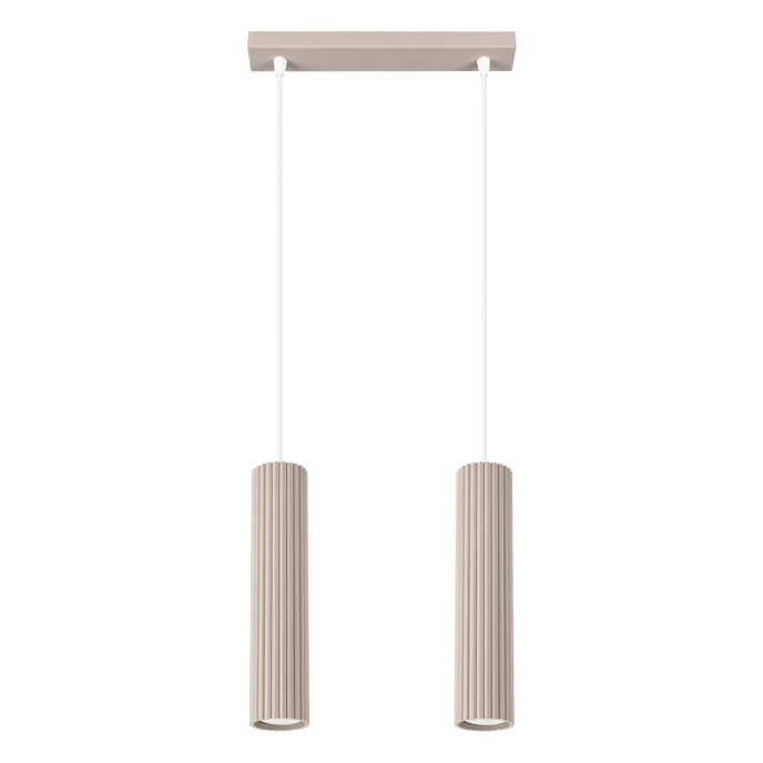 Hanglamp KARBON 2 taupe
