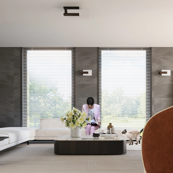 Wandlamp LAPPO wengé