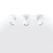 Plafondlamp OCULARE 3 wit