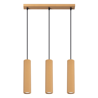Hanglamp KARBON 3L goud