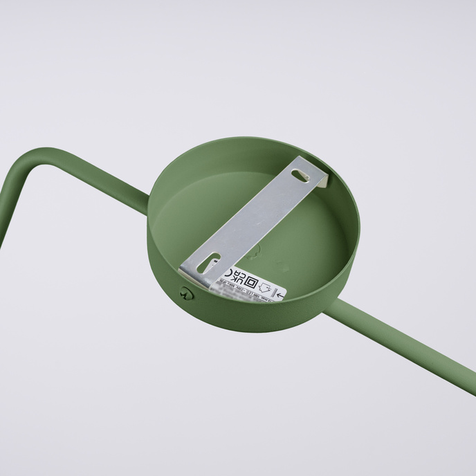 Wandlamp NOX olijfgroen