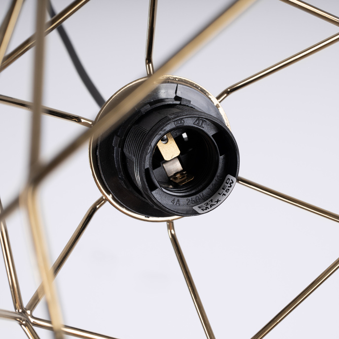 Hanglamp TRIOM 20 goud