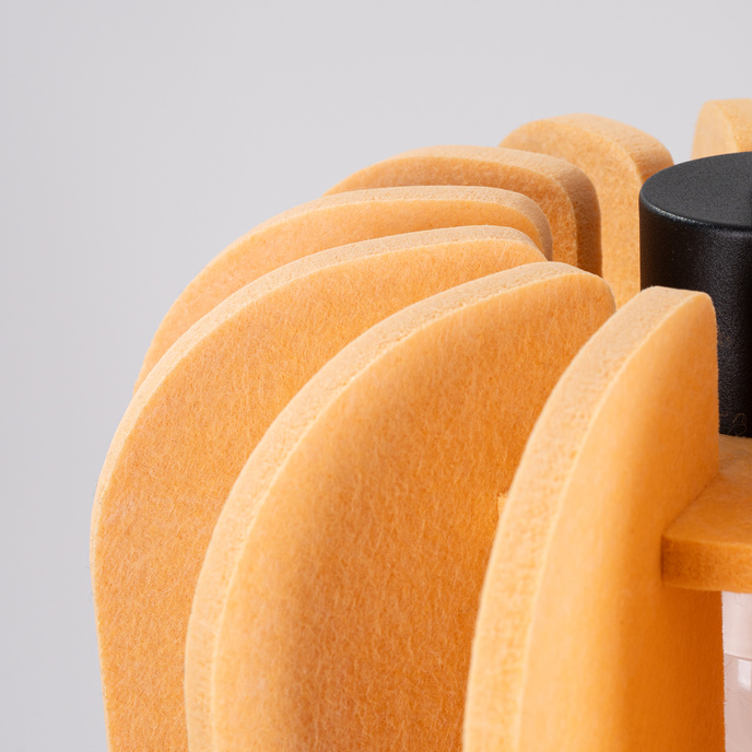 Hanglamp MULA 27 geel