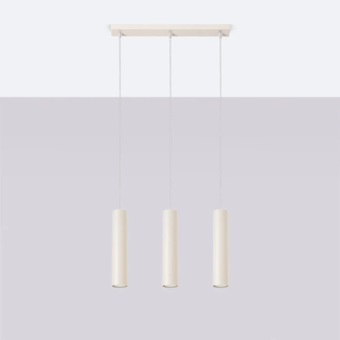 Hanglamp LAGOS 3L beige