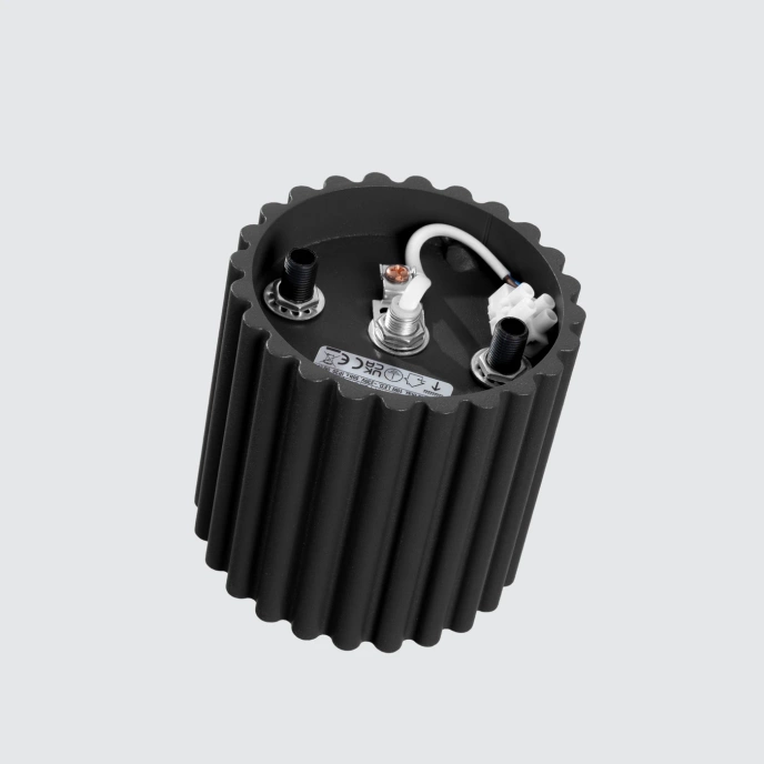 Plafondlamp AURA 1 zwart GU10