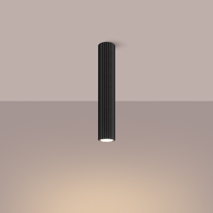 Plafondlamp KARBON 40 zwart