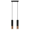 Hanglamp LOOPEZ 2 zwart/koper