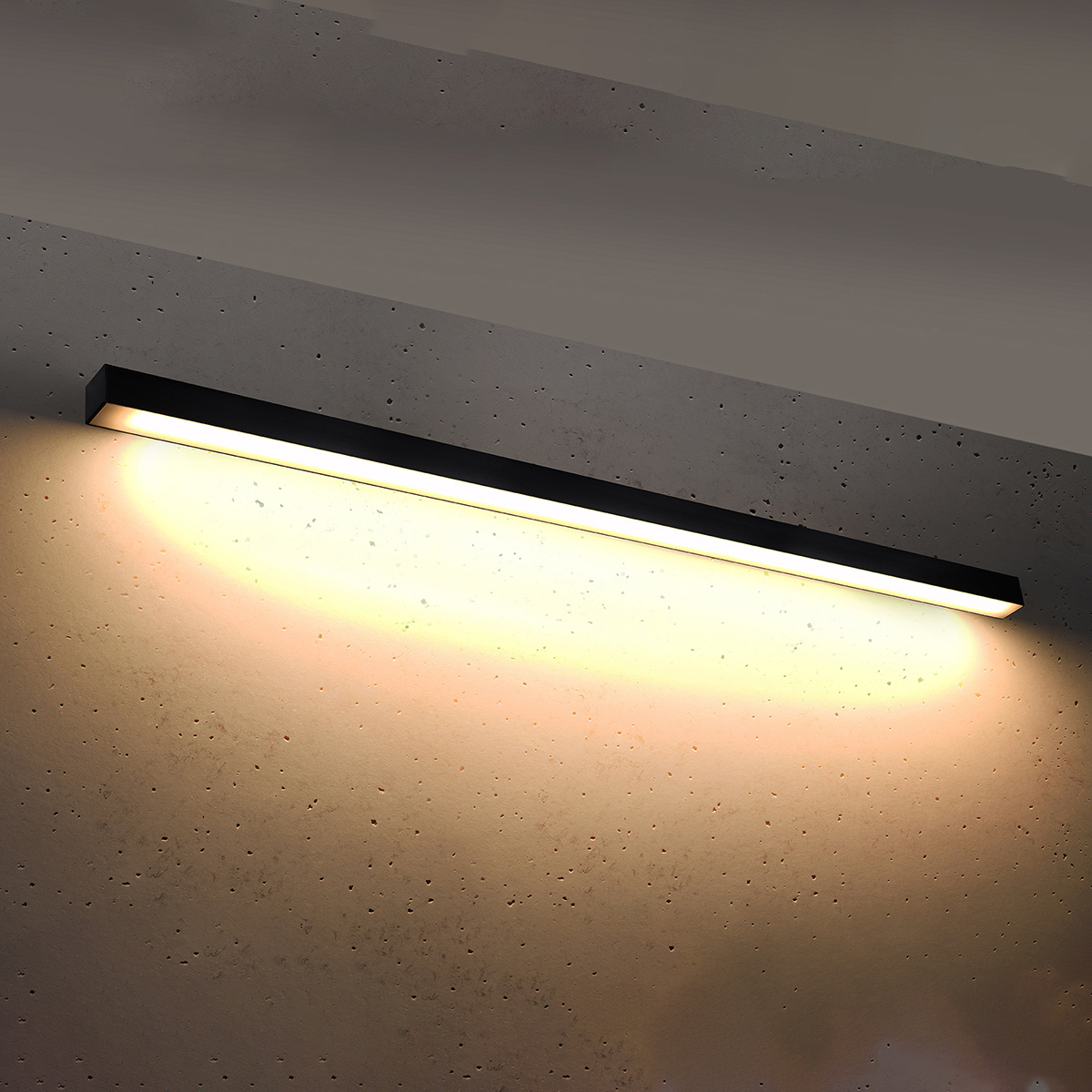 Wandlamp PINNE 150 zwart