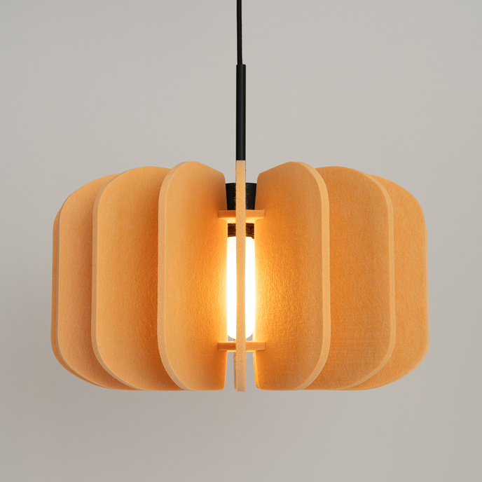 Hanglamp MULA 45 geel
