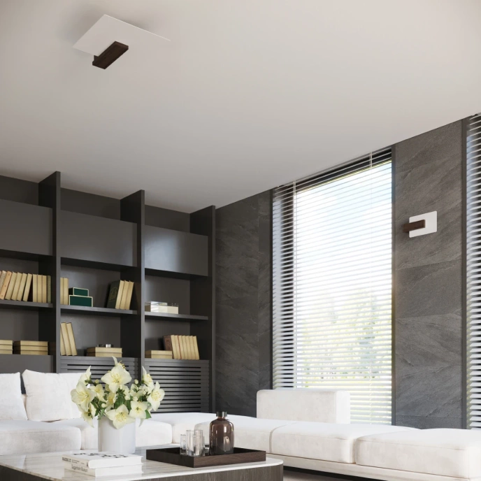 Wandlamp LAPPO wengé