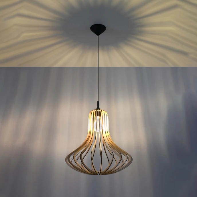 Hanglamp ELZA hout
