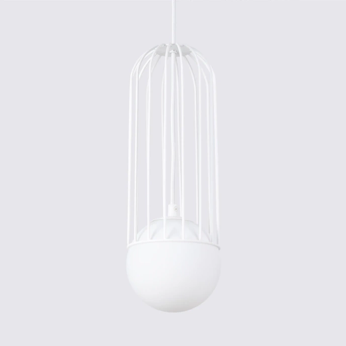 Hanglamp BRINA 1 wit