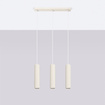 Hanglamp KARBON 3L beige