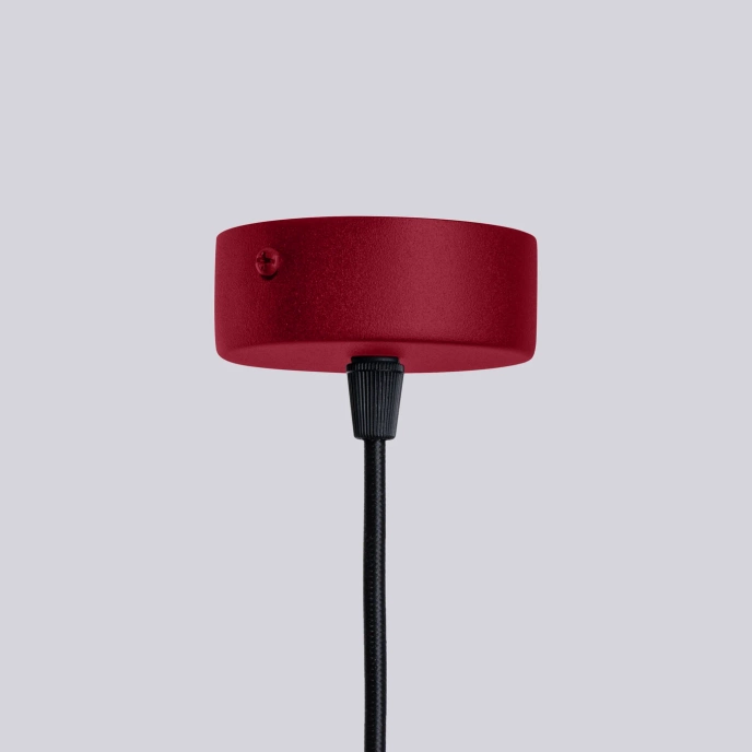 Kroonluchter HALO 6 bordeauxrood