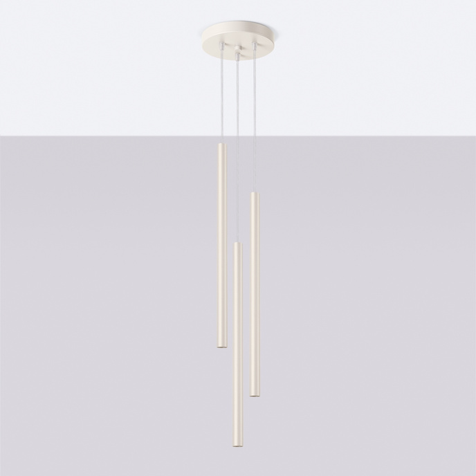 Hanglamp PASTELO 3P beige