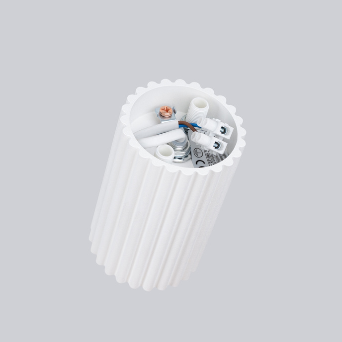 Plafondlamp KARBON 10 wit