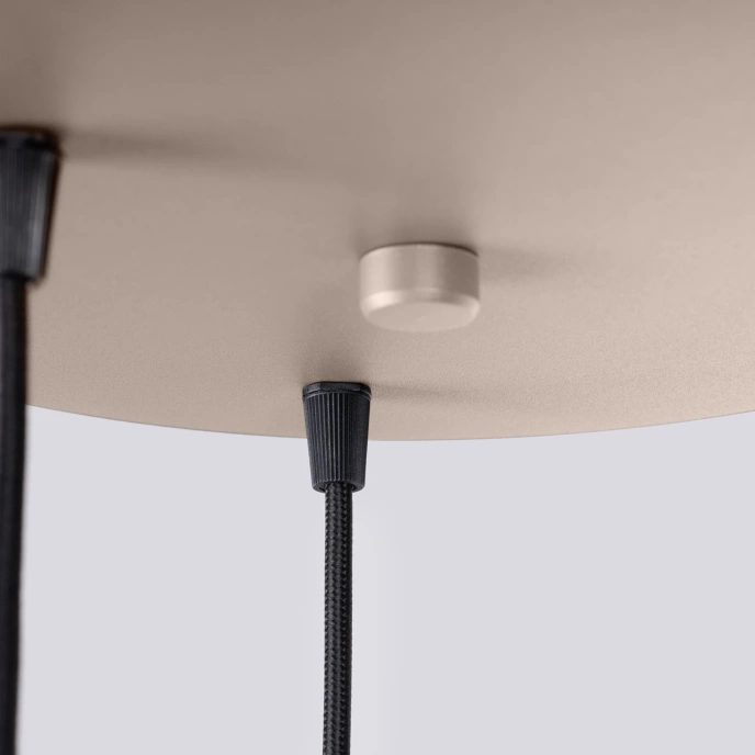 Hanglamp HALO 3P taupe
