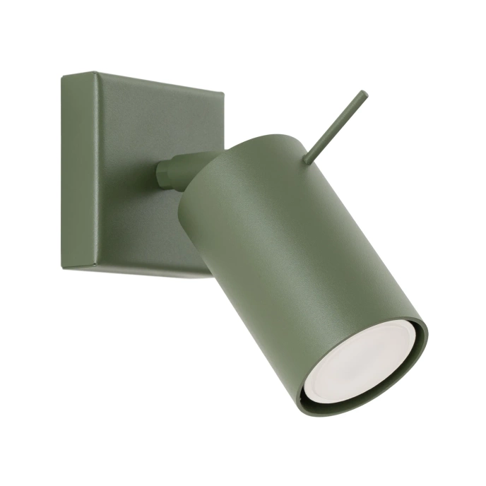 Wandlamp RING olijfgroen