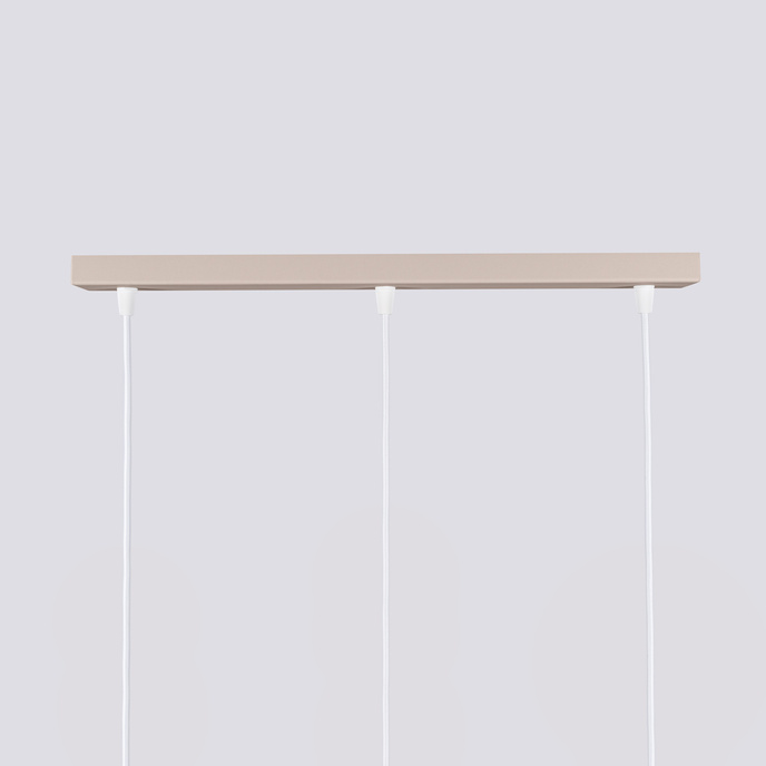 Hanglamp KARBON 3L taupe