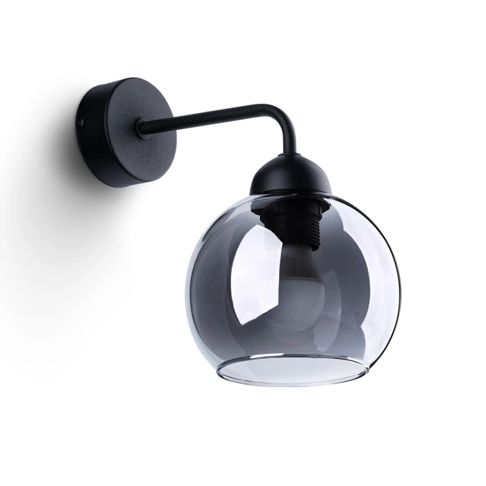 Wandlamp ALINO 1 zwart