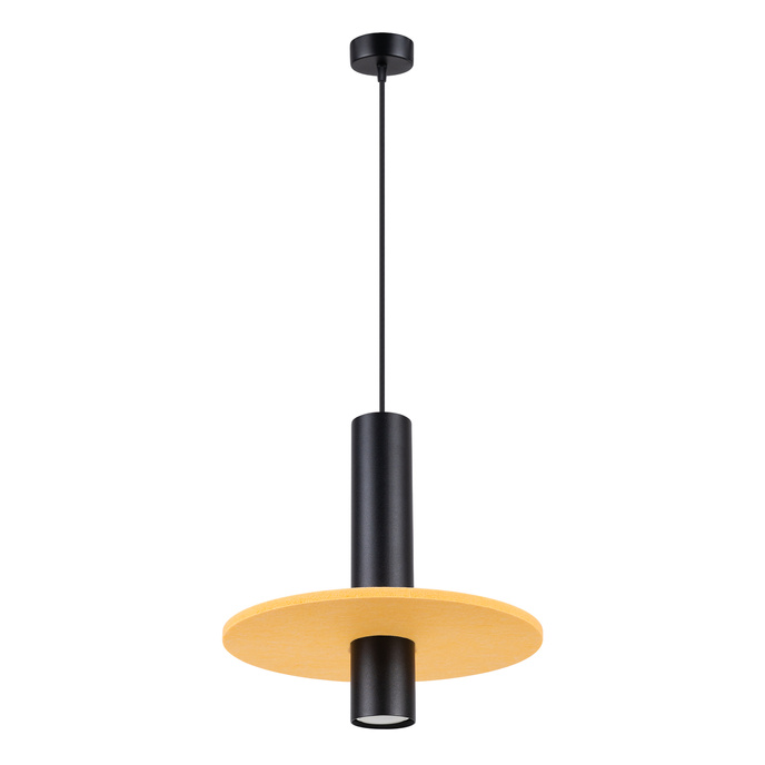Hanglamp PELTA 1 zwart/geel