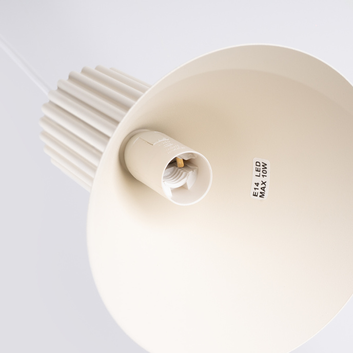 Hanglamp ESTRIA 3P beige