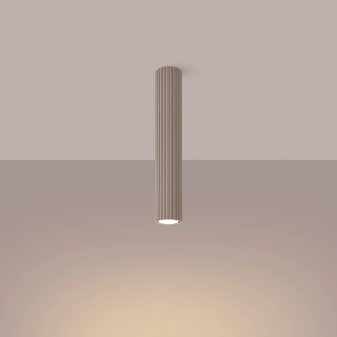 Plafondlamp KARBON 40 taupe