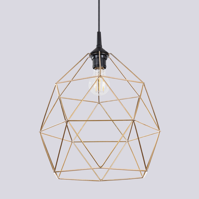 Hanglamp TRIOM 30 goud