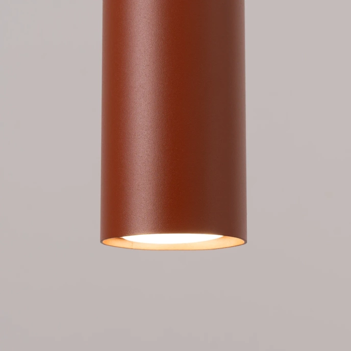 Hanglamp LAGOS 3P rood oker