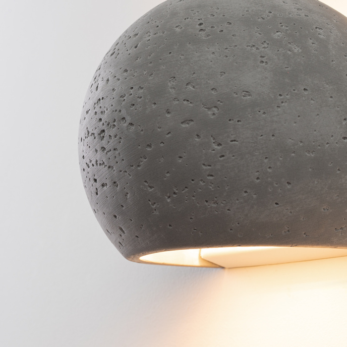Wandlamp GLOBE beton