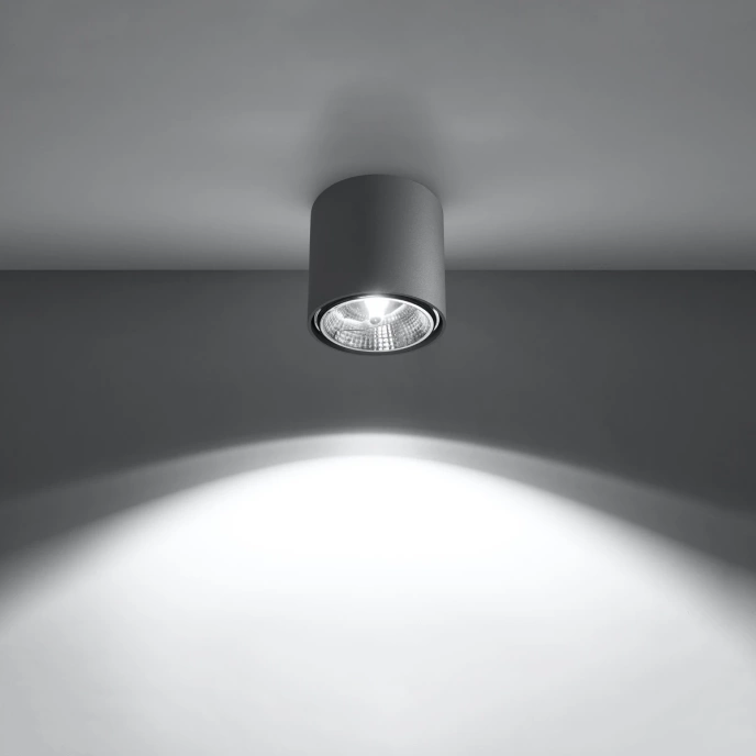 Plafondlamp TIUBE grijs