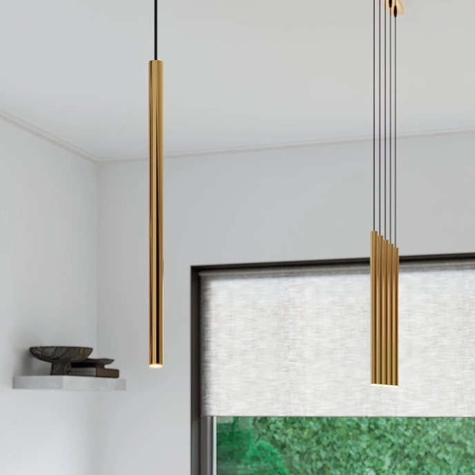 Hanglamp PASTELO 3P goud