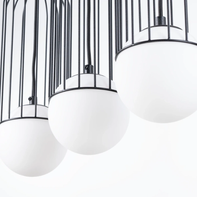 Hanglamp BRINA 3L zwart