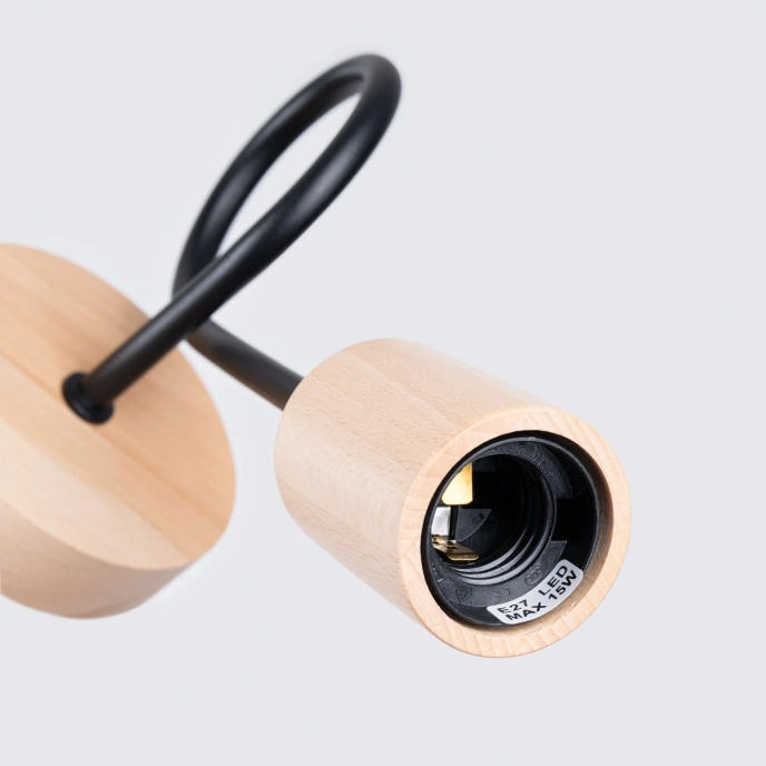 Wandlamp EMBER zwart