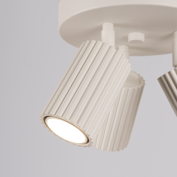 Plafondlamp KARBON 3P beige