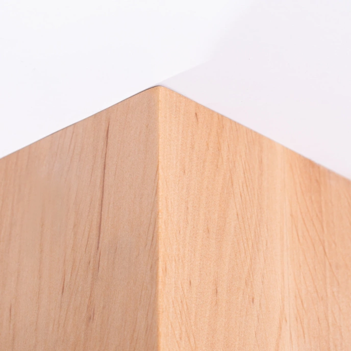 Plafondlamp SOLIS natuurlijk hout