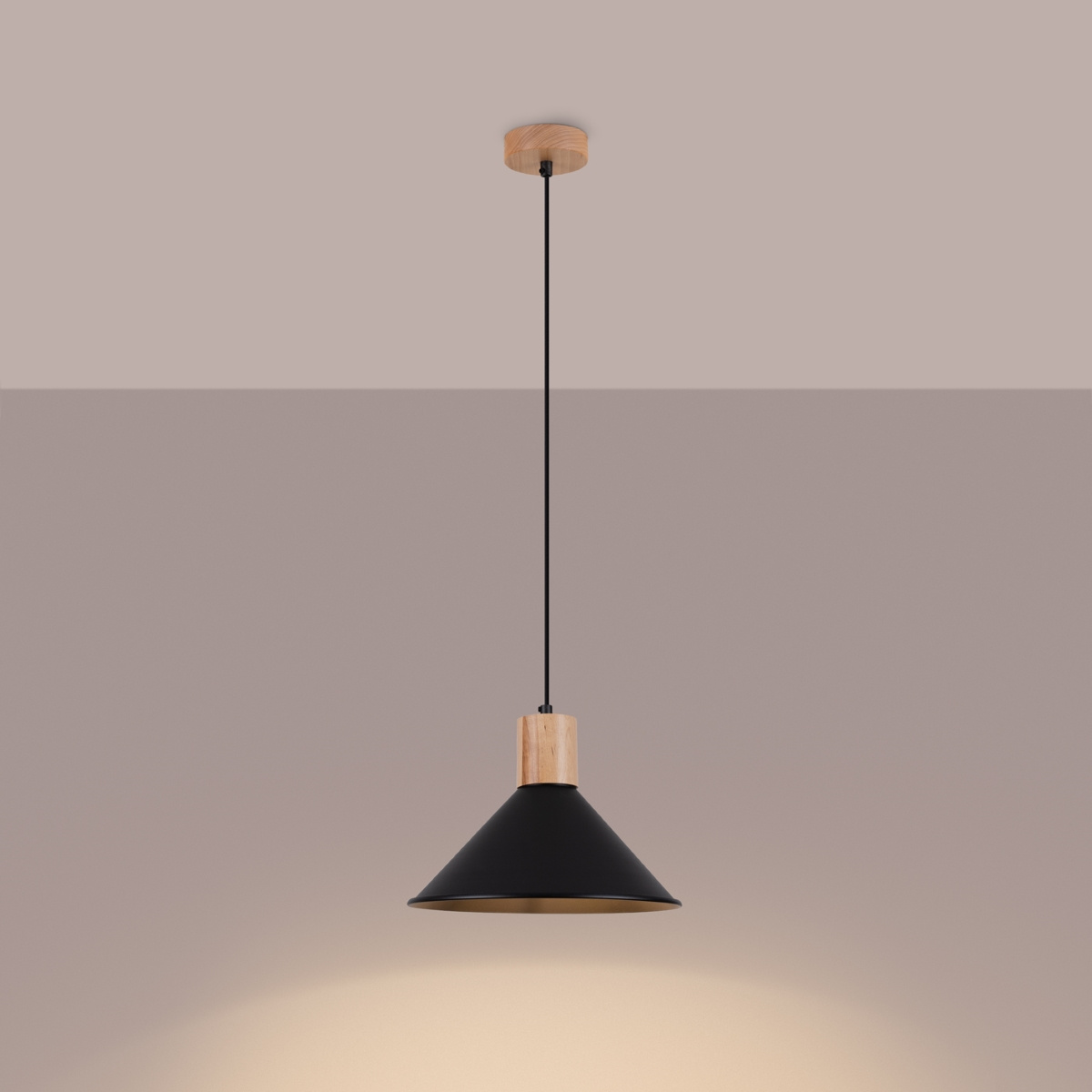 Hanglamp JAGA zwart