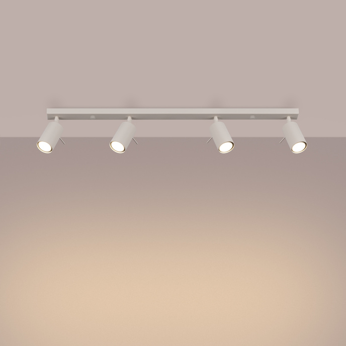 Plafondlamp RING 4L beige