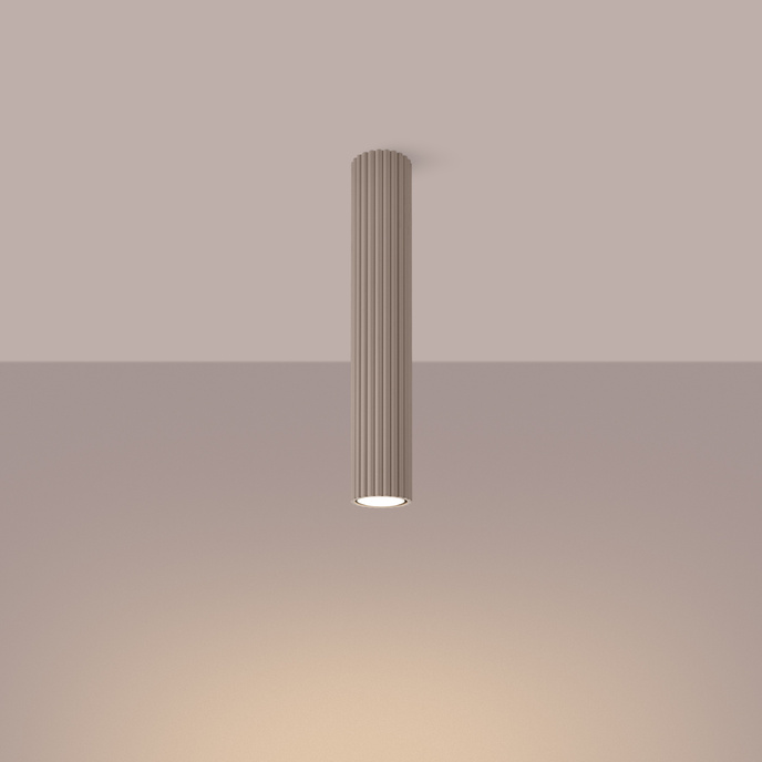 Plafondlamp KARBON 40 taupe