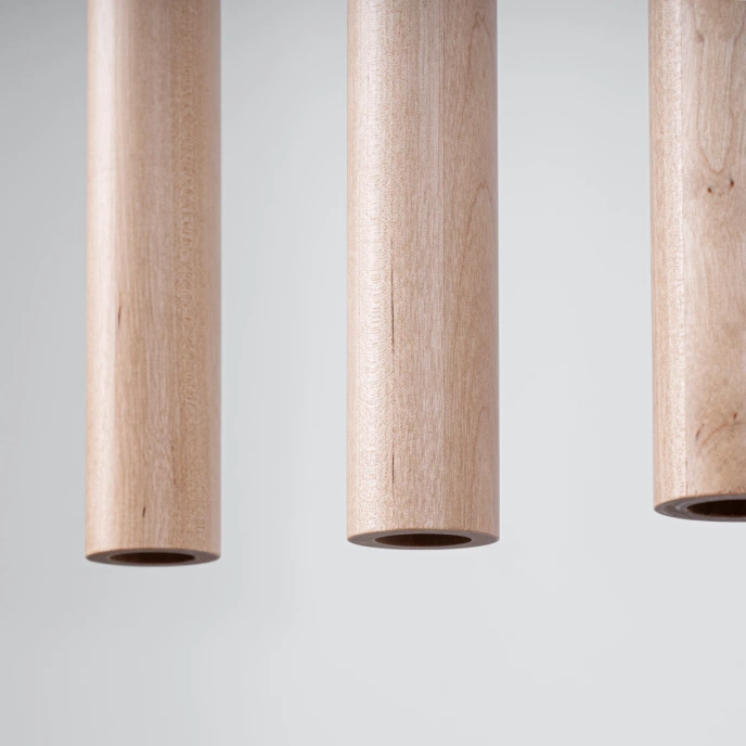 Hanglamp PASTELO 5L hout