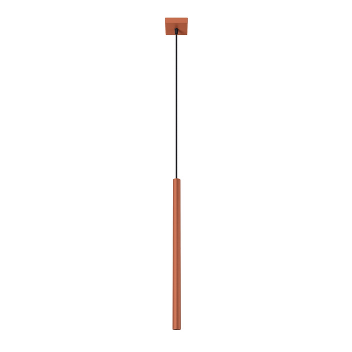 Hanglamp PASTELO 1 rood oker