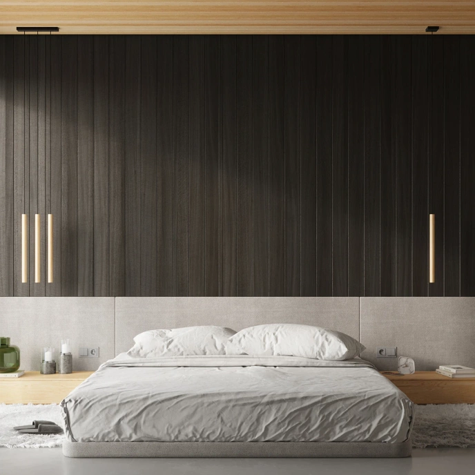 Hanglamp PASTELO 1 hout