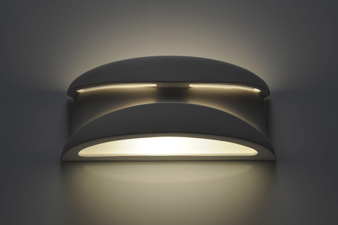 Kinkiet ceramiczny APOLLO biały