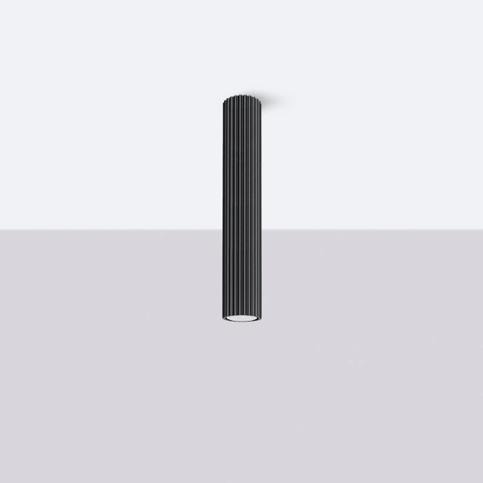 Plafondlamp KARBON 40 zwart