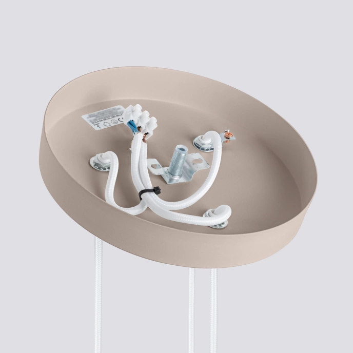 Hanglamp KARBON 3P taupe