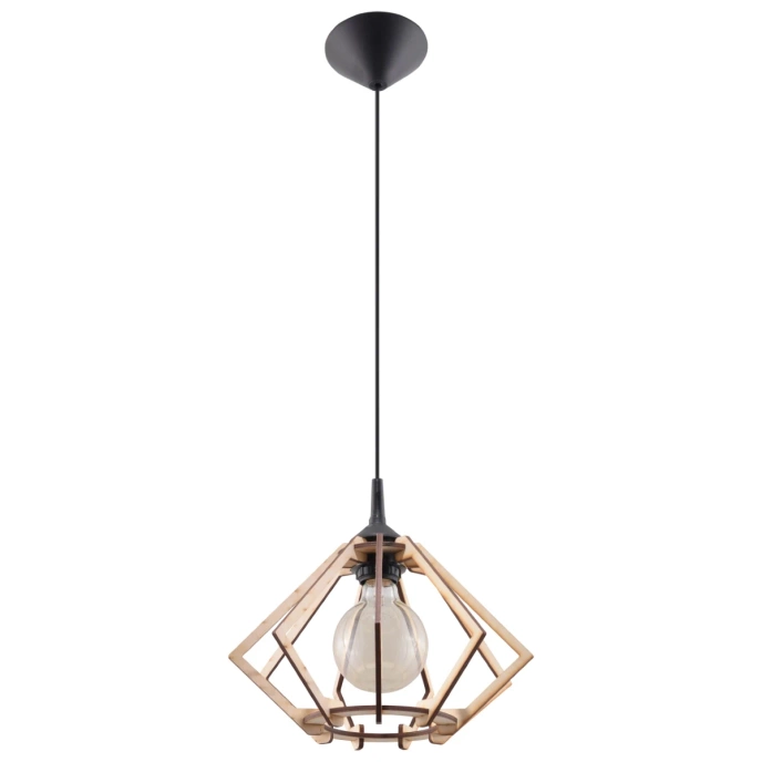 Hanglamp POMPELMO natuurlijk hout