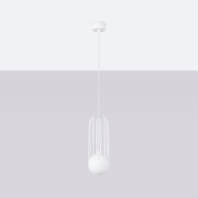 Hanglamp BRINA 1 wit